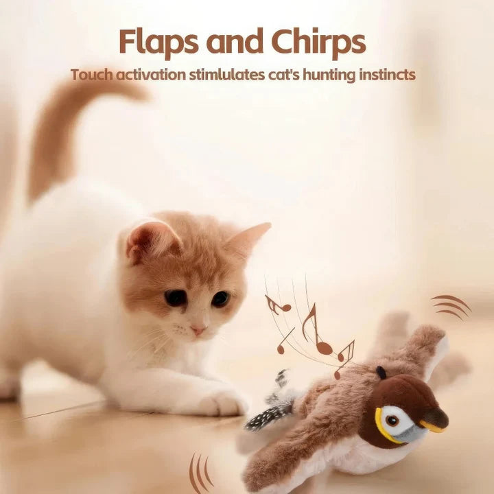PurrWing™ Interactive Catnip Bird Toy